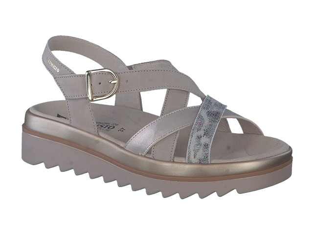 sandales femme modèle Dita gris - Mephisto